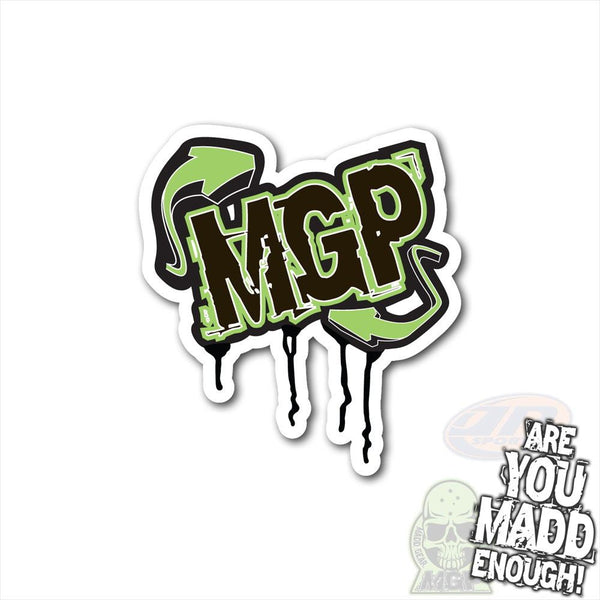 MGP Green Stickers