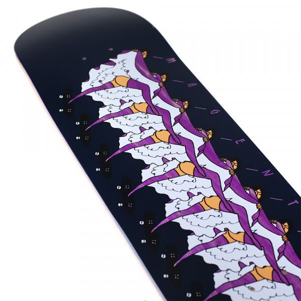 Magenta Cancan One Off Board  Skateboard Deck - 8.25