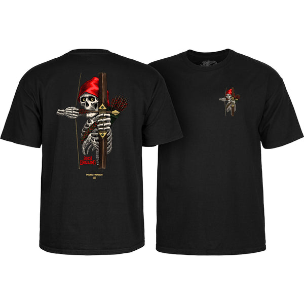 Powell-Peralta™ Zach Doelling • Archer • Tee • Black - Skatewarehouse.co.uk