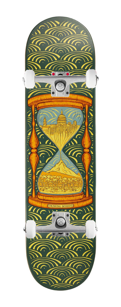 Drawing Boards Time x Venom Custom Complete Skateboard - 8.25"