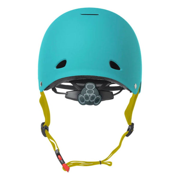 Triple Eight Dual Certified Gotham Helmet - Teal - Skatewarehouse.co.uk