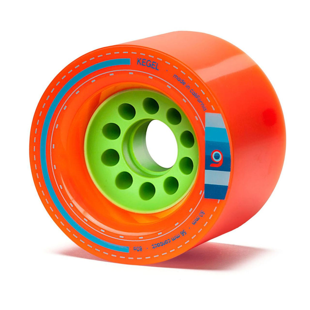 Orangatang "Kegel" Orange 80Mm 80A (Set 4) - Skatewarehouse.co.uk
