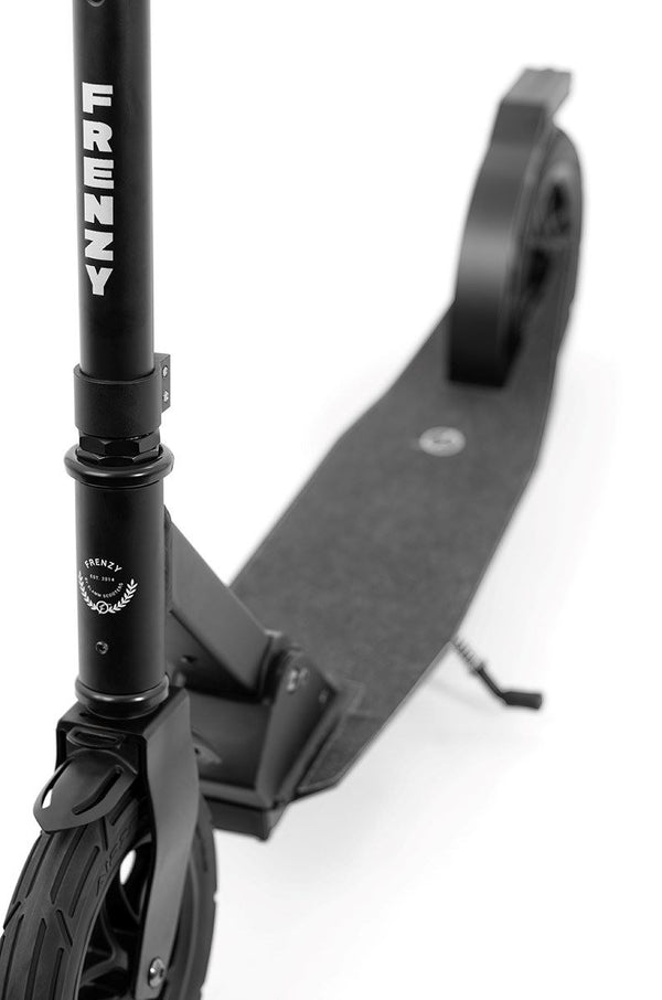 Frenzy 205mm Air Zero Recreational Scooter - Black / Silver - Skatewarehouse.co.uk