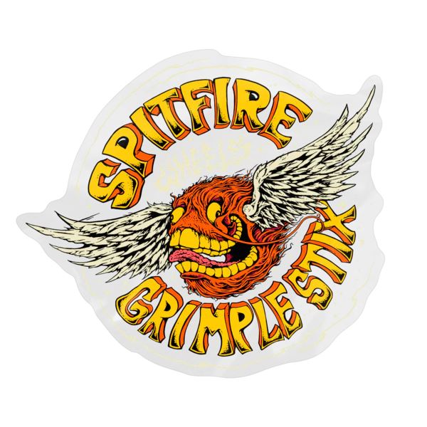 Spitfire X Grimple Flying Grimple Stickers - One Size