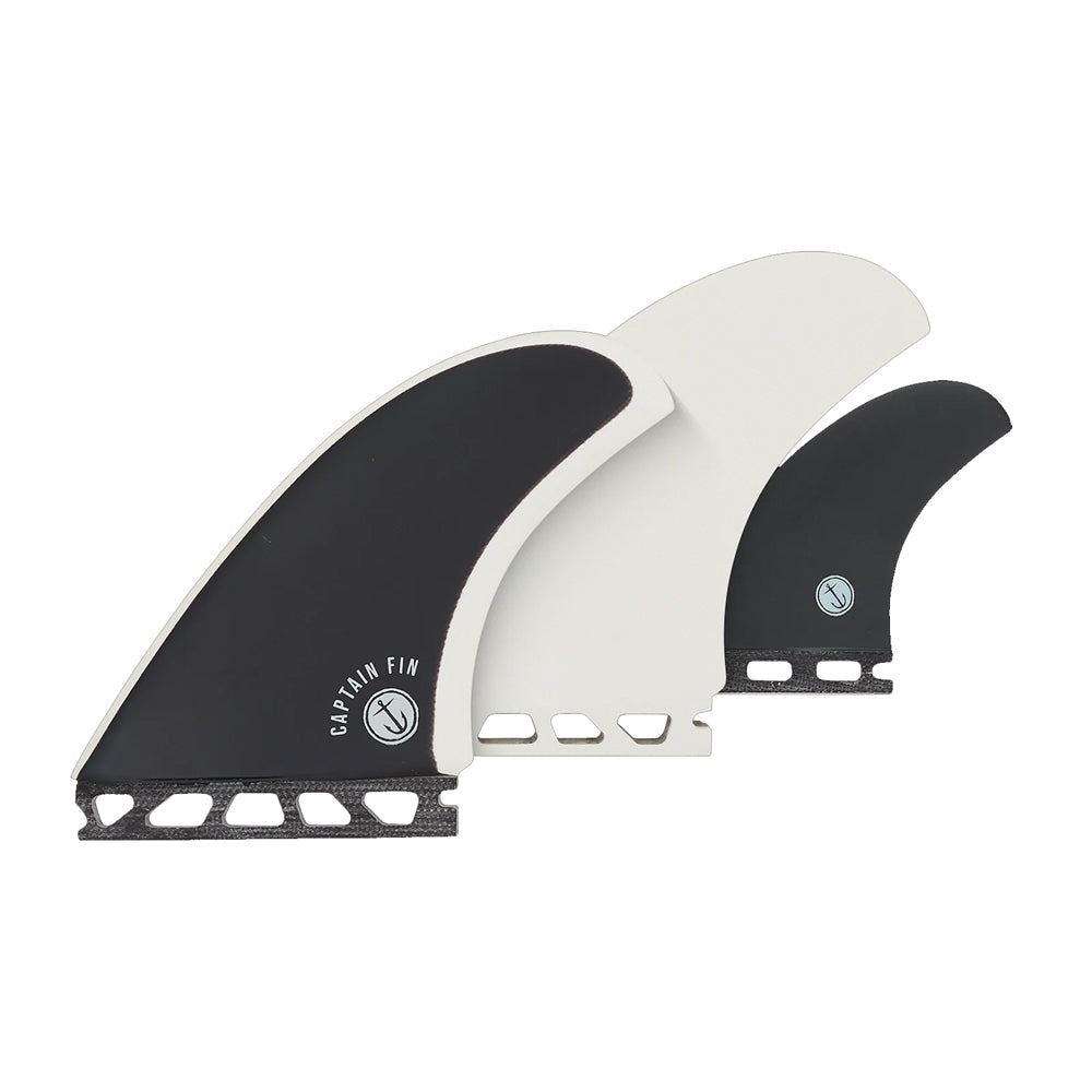 Captain Fin Co - CF Twin + Trailer - Medium - Black (Futures) - M