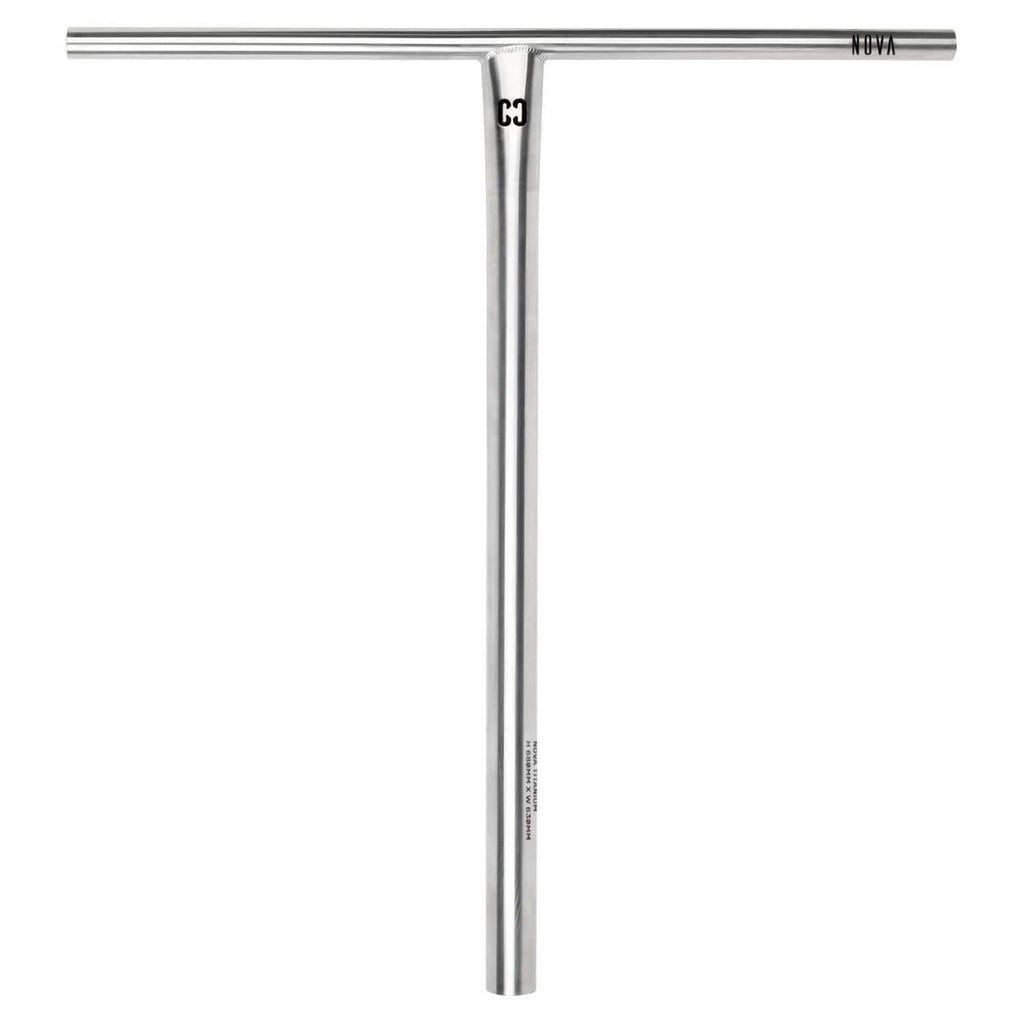 CORE Nova V2 Titanium Stunt Scooter Bars 680mm SCS/HIC - Raw - Skatewarehouse.co.uk