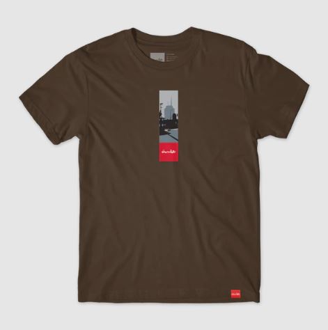 Chocolate Return to Chocolate City Tee Brown - Skatewarehouse.co.uk
