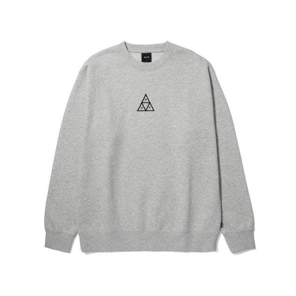 Huf Set Triple Triangle Crewneck (Heather Grey) SP24