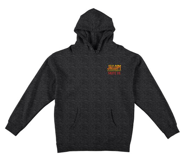 Jalopi Returns Hoodie (Charcoal Heather W / Prints)