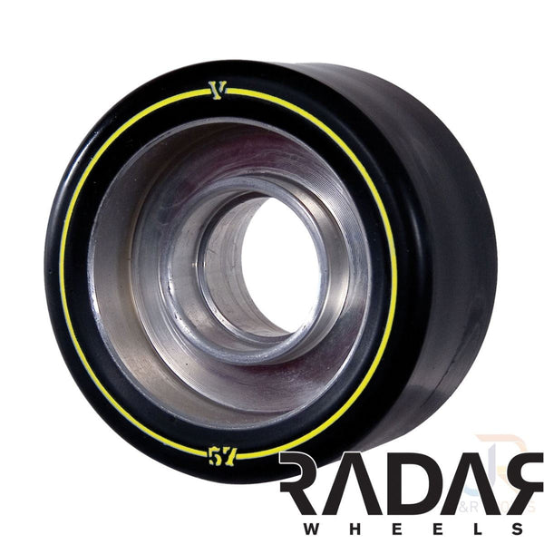 Radar (4) - Varsity PL x - Black 101a Skateboard Wheels - 57mm