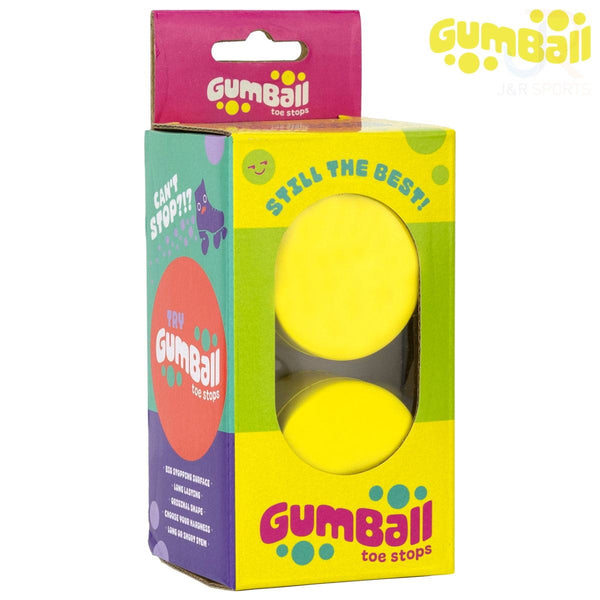 Gumball Toe Stop - Lemon 75A - Short 17mm (Pair) Accessories