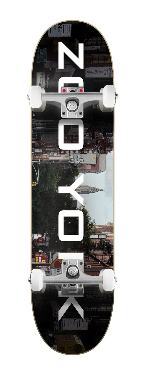 Zoo York OG 95 Logo Block ChryslerComplete Multi x Venom Custom Complete Skateboard - 7.25