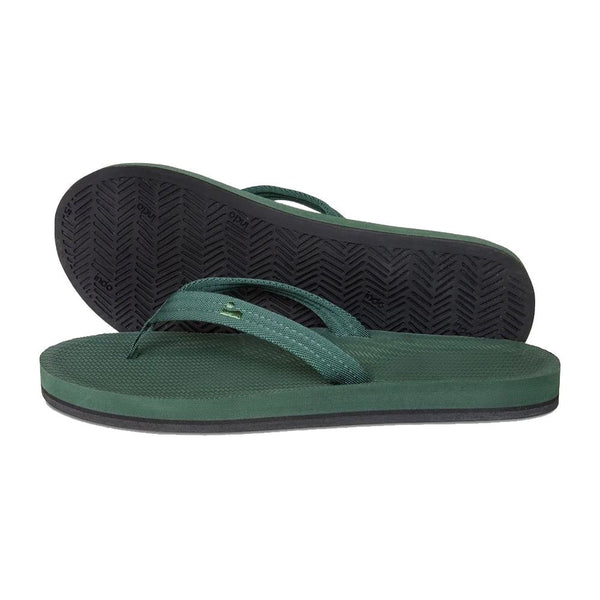 Indosole - Womens Flip Flops - Easy Living - Leaf Shoes
