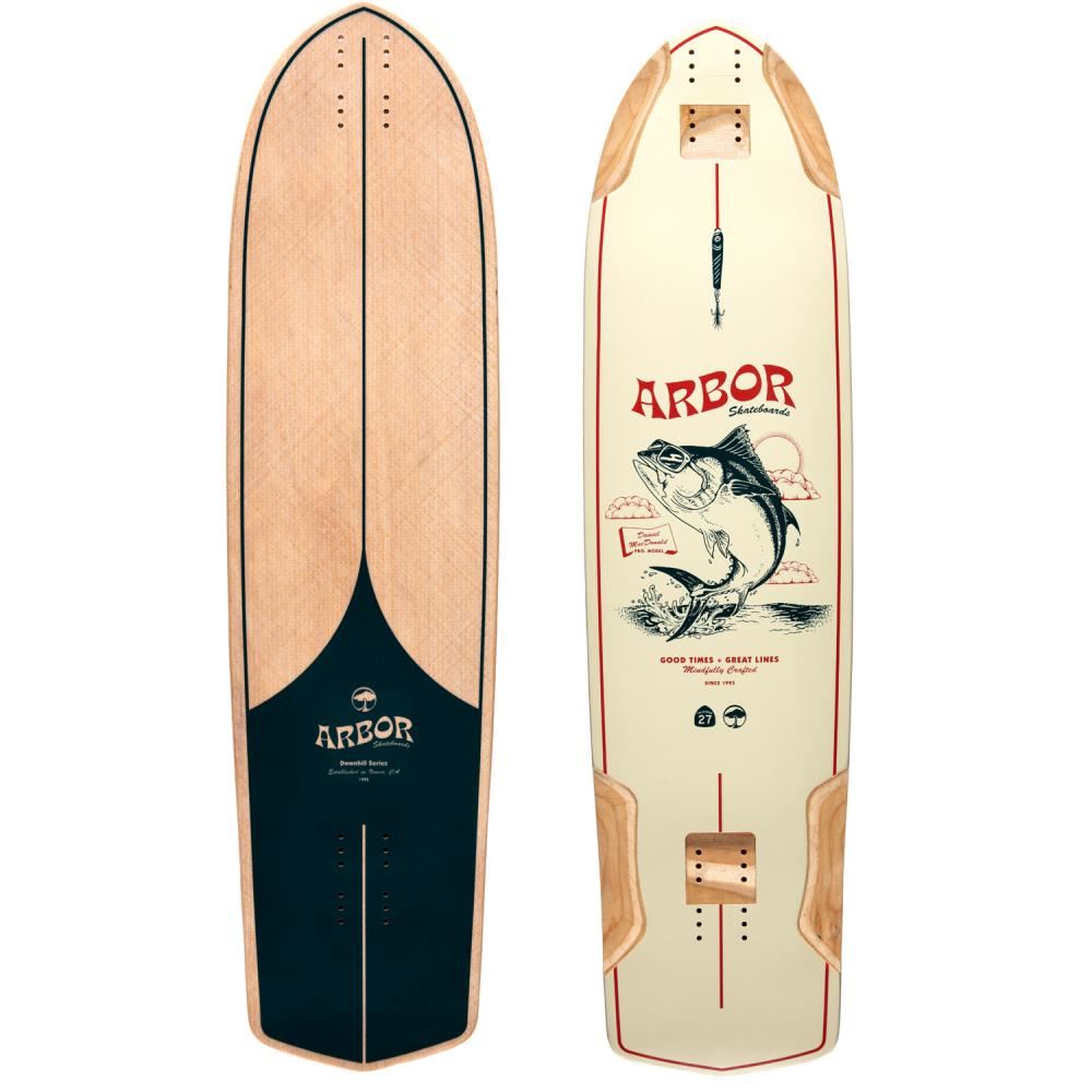 Arbor Performance Daniel MacDonald Downhill Deck - 38.25" x 9.75" - Skatewarehouse.co.uk