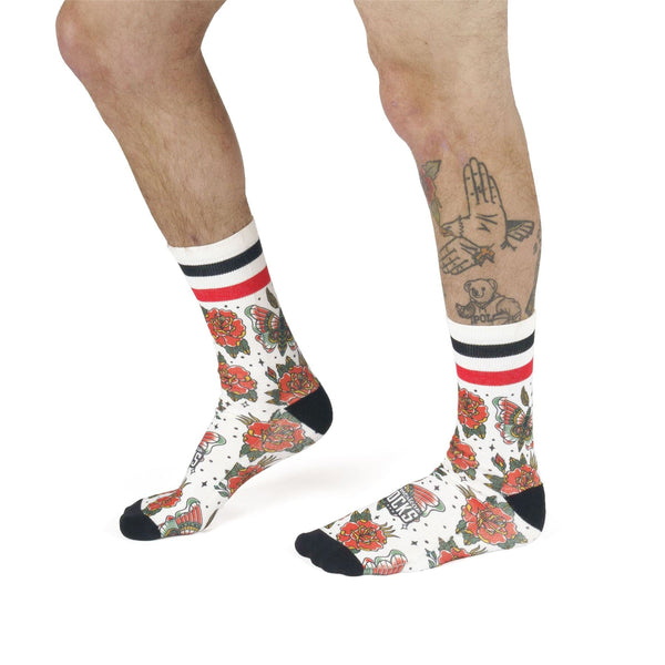 American Socks Moth - Mid High Socks