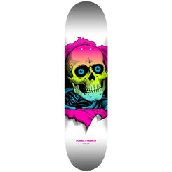 Powell Peralta Ripper • Lime Fade / White Skateboard Deck - 8.5" - Skatewarehouse.co.uk