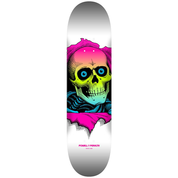 Powell Peralta Ripper • Lime Fade / White Skateboard Deck - 8.5