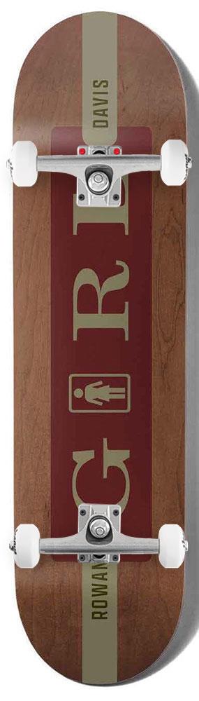 Girl Skateboard Serif Rowan Davis x Venom Custom Complete Skateboard - 8.25" - Skatewarehouse.co.uk
