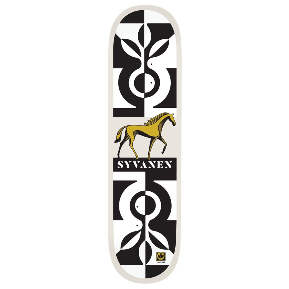 Habitat Marius Syvanen 'Finnhorse' 8" x 31.75" (WB 14.25") Skateboard Deck - 8.0"