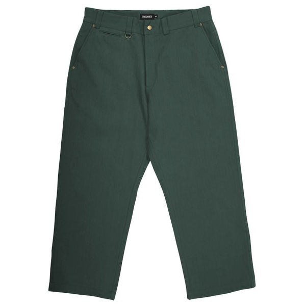 Theories Of Atlantis Herringbone Hunting Trousers Dark Green - SALE - 30