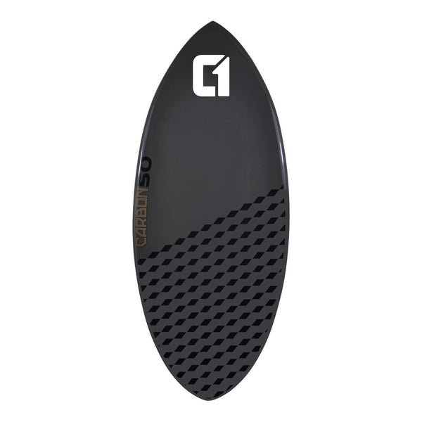Carbon Fibre Epoxy Skimboard 50-56inch Cobalt Grey - Skatewarehouse.co.uk