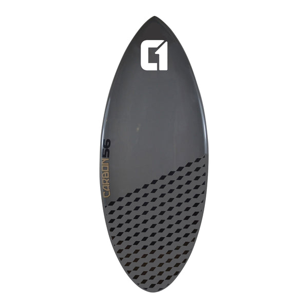 Carbon Fibre Epoxy Skimboard 50-56inch Cobalt Grey - Skatewarehouse.co.uk