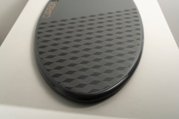Carbon Fibre Epoxy Skimboard 50-56inch Cobalt Grey - Skatewarehouse.co.uk