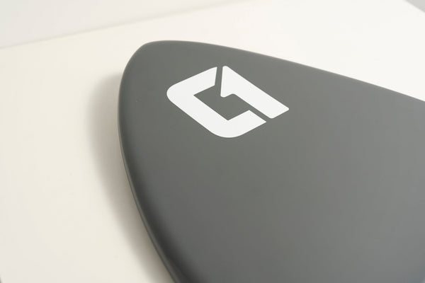 Carbon Fibre Epoxy Skimboard 50-56inch Cobalt Grey - Skatewarehouse.co.uk