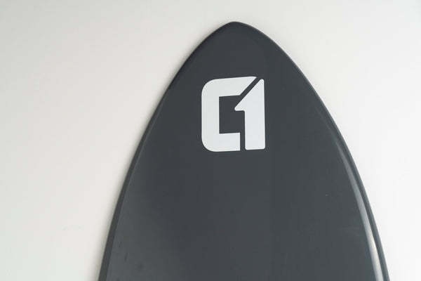 Carbon Fibre Epoxy Skimboard 50-56inch Cobalt Grey - Skatewarehouse.co.uk