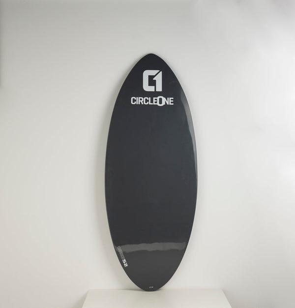 Carbon Fibre Epoxy Skimboard 50-56inch Cobalt Grey - Skatewarehouse.co.uk