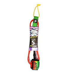 Catch Surf - Beater 5' Pro Comp Leash - Rasta - Skatewarehouse.co.uk