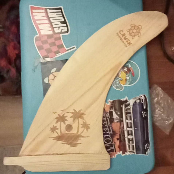 Crush Wooden Surfboard Single Fin - 10