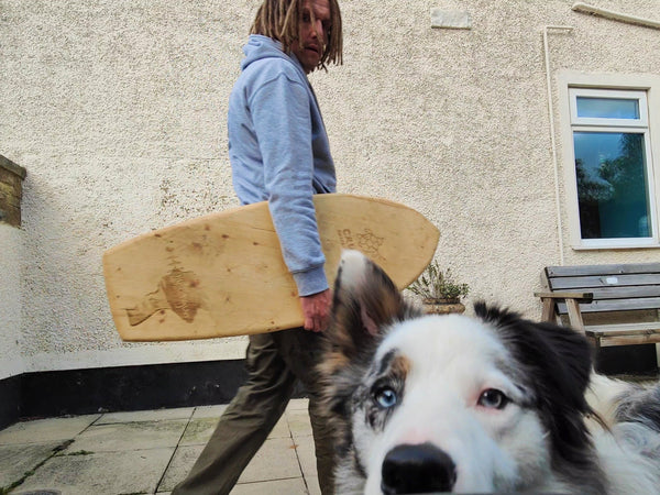 Crush Custom Surf Balance Board - Redwood - 41