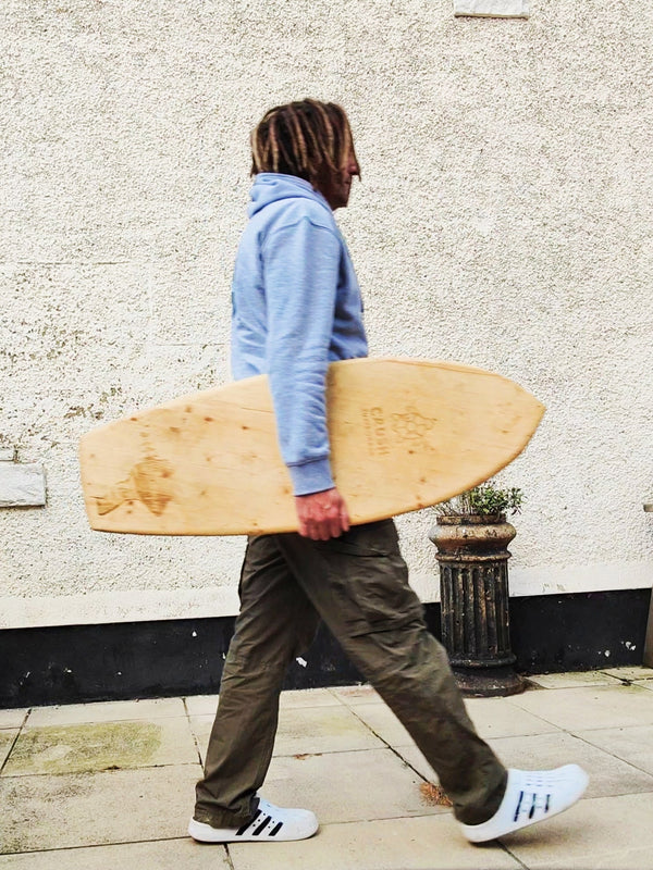 Crush Custom Surf Balance Board - Redwood - 41