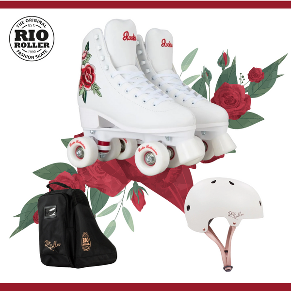 Rio Roller Rosa Rollerskate Bundle - Skatewarehouse.co.uk