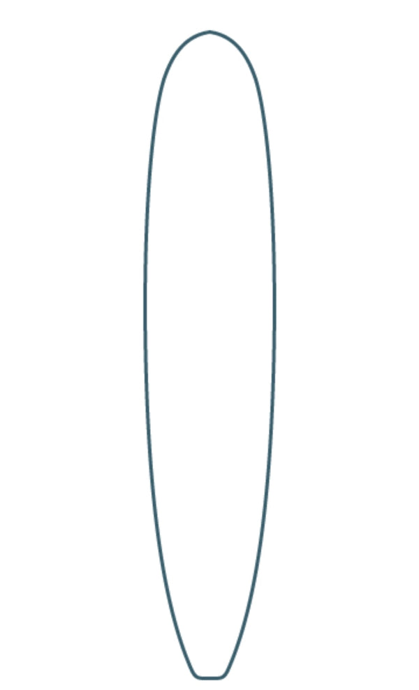 Crush Log Flume Paulownia Longboard Surfboard - 9ft 4