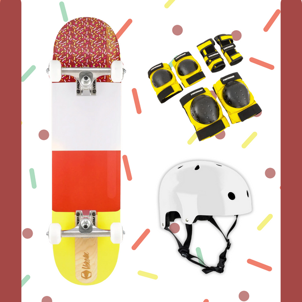 Venom Ice Lolly Kids Junior Complete Skateboard Bundle 7.25 - Skatewarehouse.co.uk