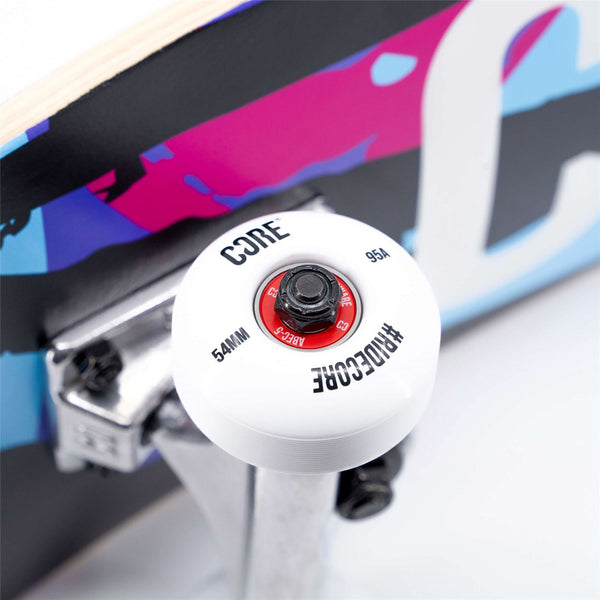 CORE C1 - Neon Splat Complete Skateboard - 7.75