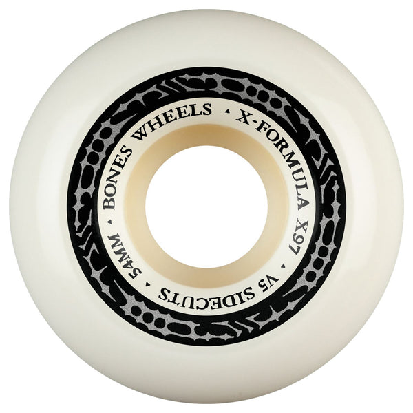 BONES X-Formula • 54mm • 97A • V5 Sidecut (Spring '26) Skateboard Wheels