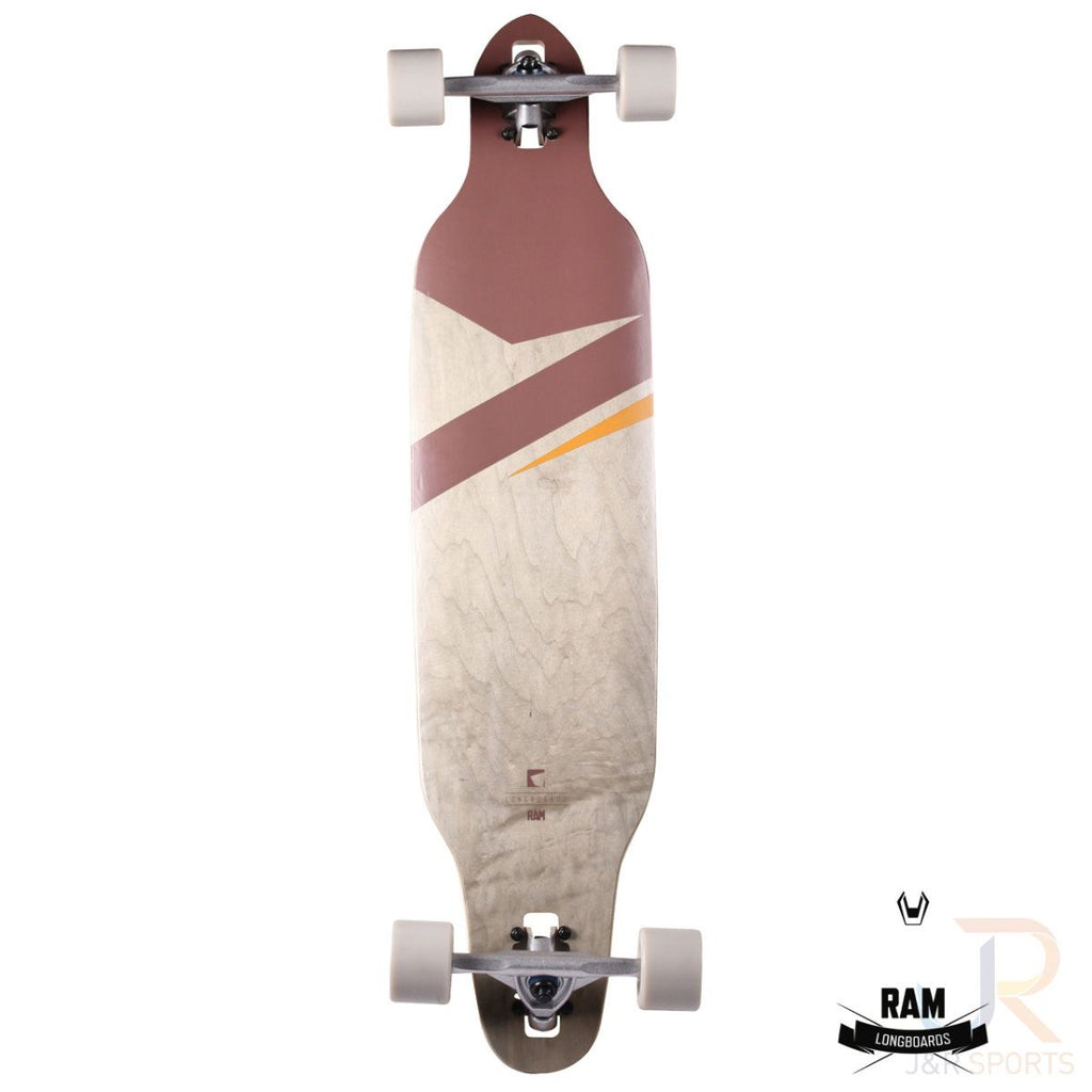 Ram Longboard - Lokz 38" X 8.75" - Chestnut