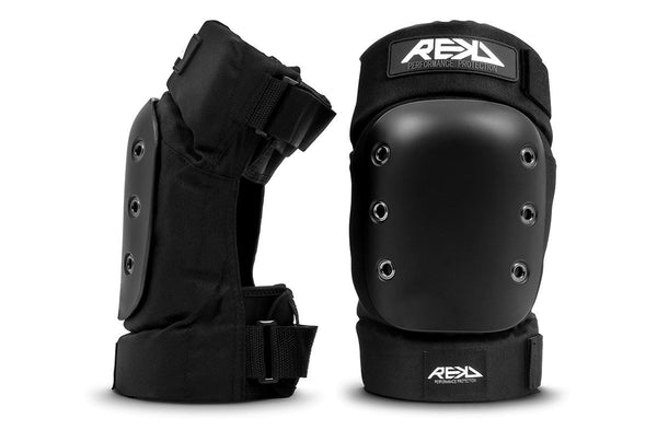 REKD Pro Ramp Knee Pads - Black - Skatewarehouse.co.uk