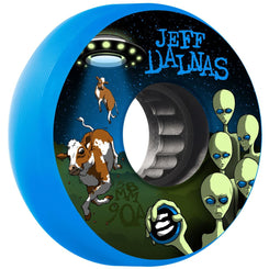 Eulogy - Jeff Dalnas Alien Blue (4) - / 90a Skateboard Wheels - 58mm