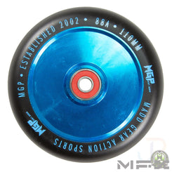 Madd Gear Mfx Corrupt 110Mm Wheels (2) - Blue / Black - Skatewarehouse.co.uk