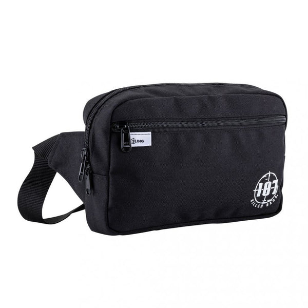 187 Killer Pads Sling Bag Black Sling - O/S - Skatewarehouse.co.uk