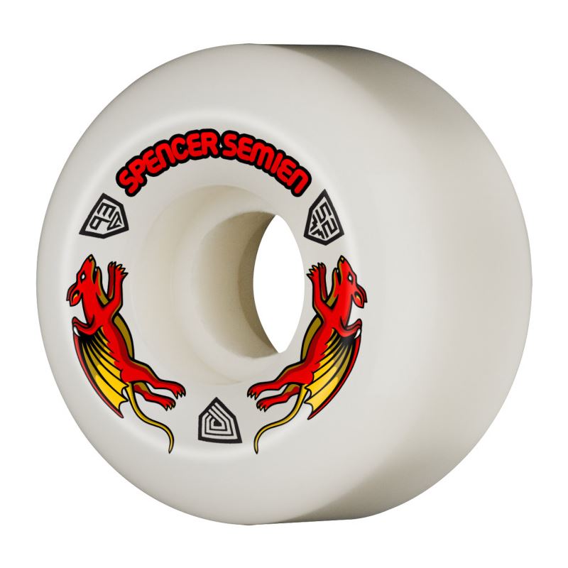 Powell-Peralta Dragon Formula • Spencer Semien Pro Series • Nano Rat • x • 93A • V5 • Off White - Skatewarehouse.co.uk