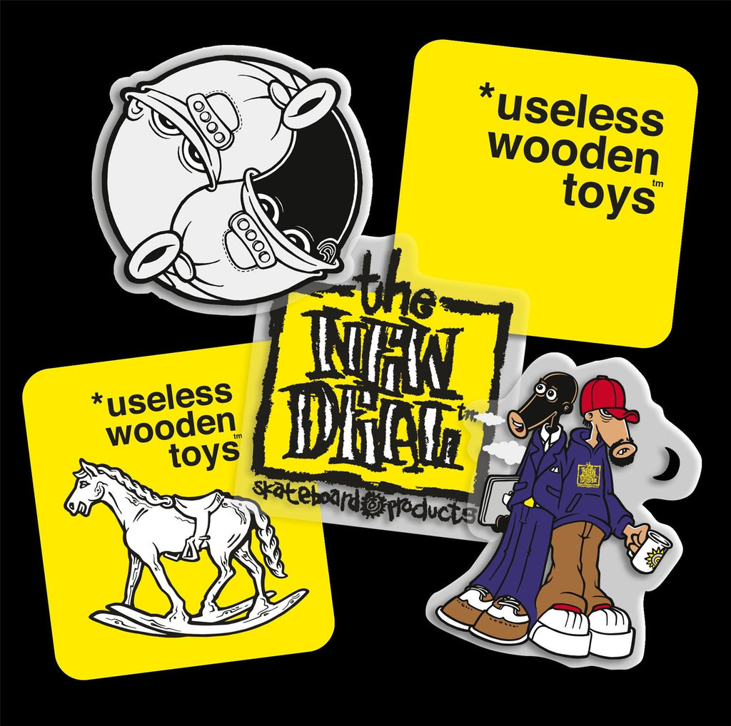 Heritage New Deal Summer 26 Ass Sticker Multi 5PK
