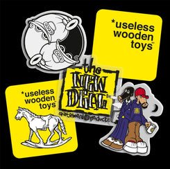 Heritage New Deal Summer 26 Ass Sticker Multi 5PK