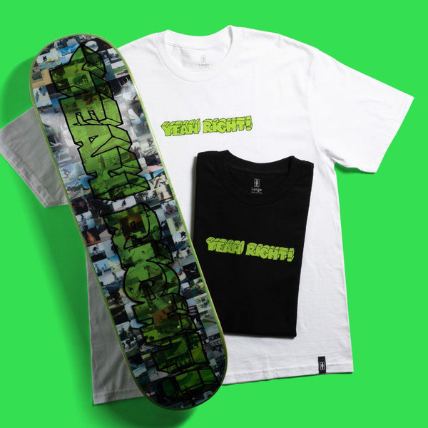 Girl Yeah Right Tee Black - Skatewarehouse.co.uk