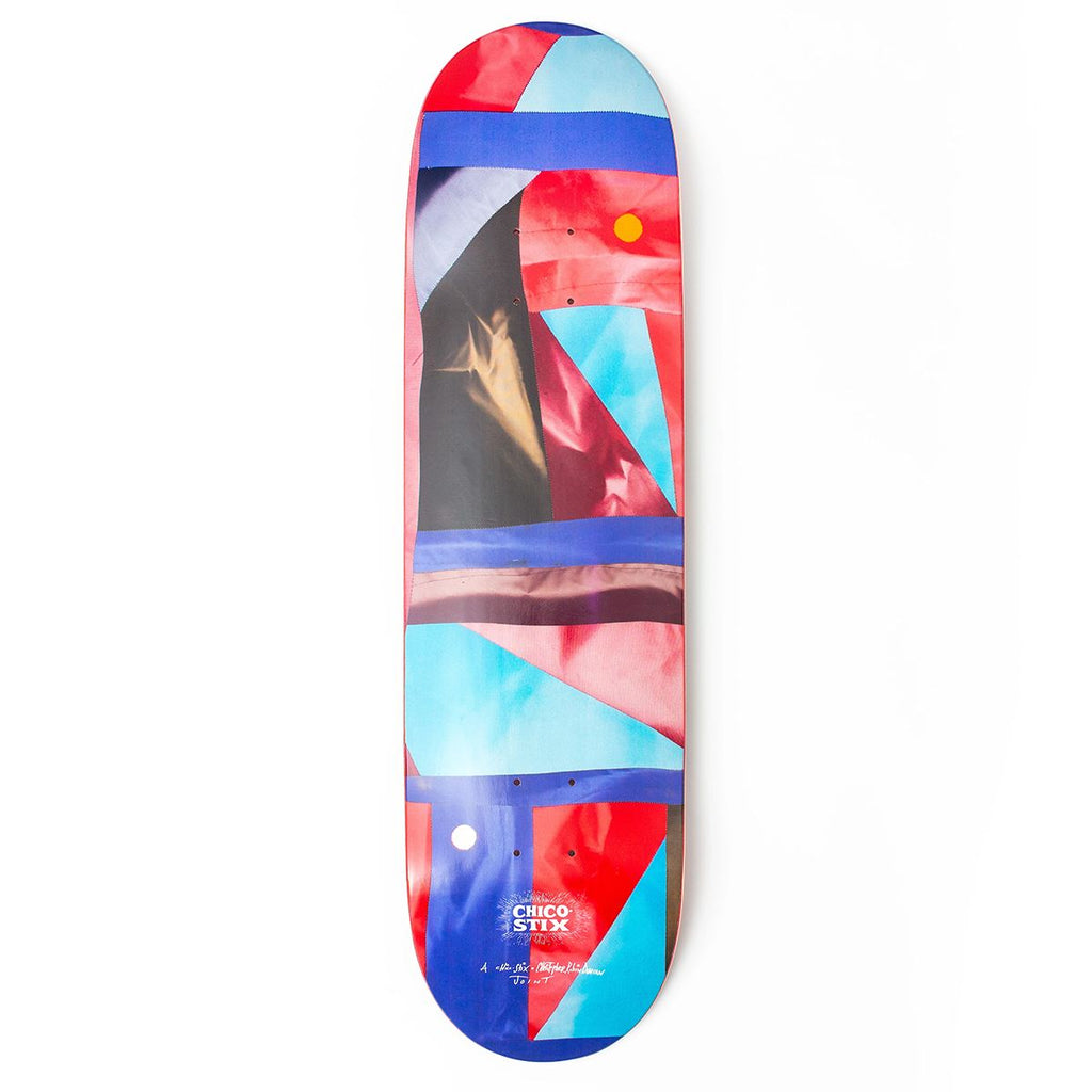 Chico Stix Wolf / Strawberry Moon CS2 Popsicle (Top & Bottom Graphic) Skateboard Deck - 8.5"