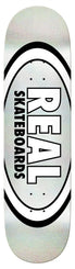 Real Team Classic Oval - Easy Rider (Silver Holo) Skateboard Deck - 8.5"